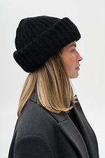 Теплая Женская Зимняя Шапка Pikul 2026 Blackl Without 8056062 фото №4