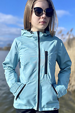 Thin windproof hooded windbreaker jacket AllReal 8042063 photo №6