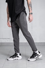 Cotton dress pants with drawstring waist Without 8055065 photo №1