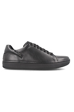 Black leather sneakers for autumn Forester 4203066 photo №3