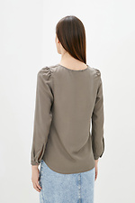 Классическая блуза NELLI с длинными рукавами и разрезами Garne 3038067 фото №3