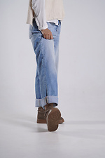 Winter suede boots caramel color 4207070 photo №5