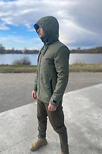 Men's jacket for autumn in green AllReal 8042070 photo №2