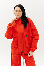 Autumn jacket PHILLIPA with large pockets and drawstrings Garne 3040072 photo №1