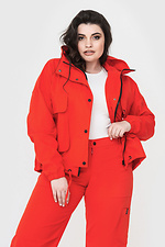 Herbstjacke PHILLIPA mit großen Taschen und Kordelzug Garne 3040072 Foto №7