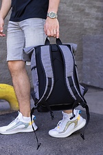Backpack Rolltop Reflective Without 8049072 photo №4