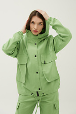 Autumn jacket PHILLIPA with large pockets and drawstrings Garne 3040073 photo №4