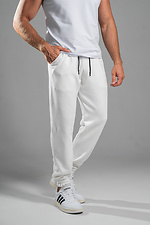 Men's jogging pants Jogger Petlia 23 Milk Teamv 8034073 photo №5