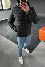 Kurze wattierte Jacke mit Reißverschluss und Kapuze TUR WEAR 8037073 Foto №6