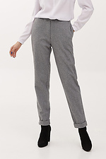 Wełniane spodnie robocze o wąskim kroju z wysokim stanem Garne 3039075 zdjęcie №1