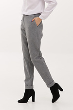 Wełniane spodnie robocze o wąskim kroju z wysokim stanem Garne 3039075 zdjęcie №2