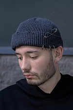 Ripped Beanie Hat Destroyed Without 8049076 photo №1