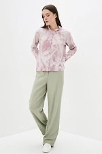 Классическая блуза VIRGO рубашечного кроя из софта Garne 3038077 фото №2