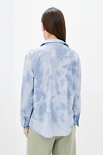 Классическая блуза VIRGO рубашечного кроя из софта Garne 3038078 фото №3