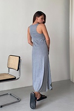 Langes Sommerkleid aus Jersey im Ethno-Stil mit Seitenschlitzen NENKA 3103078 Foto №4