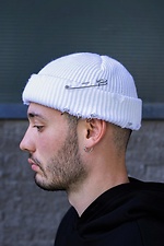 Ripped Beanie Hat Destroyed Without 8049078 photo №2