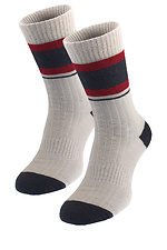 Серые махровые носки Grayvin M-SOCKS 2040079 фото №1
