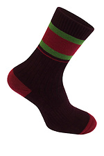 Бордові теплі шкарпетки Vinosi M-SOCKS 2040080 фото №2