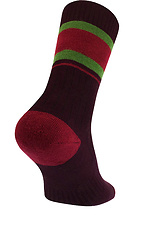Бордовые теплые носки Vinosi M-SOCKS 2040080 фото №3