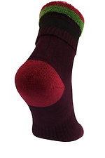 Vinosi Burgunder warme Socken M-SOCKS 2040080 Foto №4