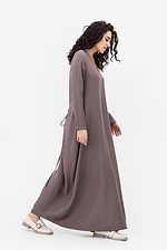 Платье трансформер на завязках HANNAH коричневого цвета Garne 3042080 фото №5