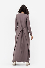Платье трансформер на завязках HANNAH коричневого цвета Garne 3042080 фото №7