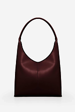Burgundy women's bag with one handle Lucherino 4008081 photo №1