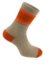 Бежевые махровые носки Bedgi M-SOCKS 2040082 фото №2
