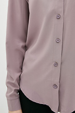 Классическая рубашка VARDE1 пастельного оттенка с длинными рукавами на манжетах Garne 3038082 фото №4