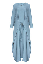 Przekształcana sukienka z wiązaniami HANNAH niebieska Garne 3042082 zdjęcie №14