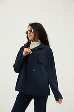 Straight-cut wool jacket with buttons Garne 3039083 photo №2