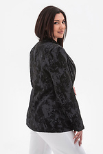 Women's corduroy jacket TIAR black with patterns. Garne 3043083 photo №3