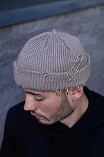 Ripped Beanie Hat Destroyed Without 8049084 photo №4