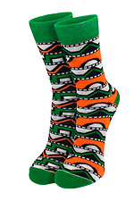 Multi colored patterned socks M-SOCKS 2040085 photo №2