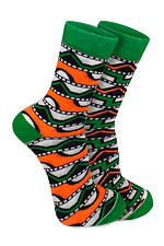 Mehrfarbig gemusterte Socken M-SOCKS 2040085 Foto №5