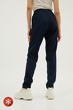 High-rise classic wool trousers with stitched creases Garne 3039085 photo №6