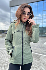 Куртка женская Demi short оливковое AllReal 8042085 фото №1