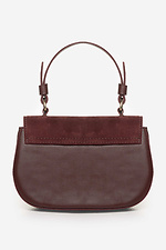 Damenhandtasche in der Farbe Burgund Lucherino 4008086 Foto №3