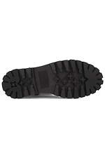 Demi-Season-Stiefel im Army-Stil aus echtem Leder auf dem Plateau Forester 4203086 Foto №6