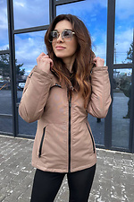 Damenjacke Demi kurz beige AllReal 8042086 Foto №1