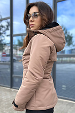 Damenjacke Demi kurz beige AllReal 8042086 Foto №3