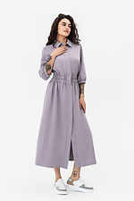 CARRY-Kleid in Graphitfarbe mit breitem elastischem Bund Garne 3042087 Foto №1
