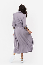 Сукня CARRY графітового кольору з широкою резинкою на талії Garne 3042087 фото №6