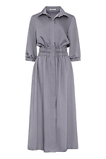 CARRY-Kleid in Graphitfarbe mit breitem elastischem Bund Garne 3042087 Foto №10