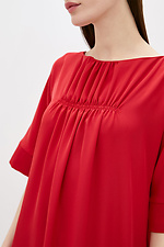 Оверсайз платье LARUSA с широкими рукавами и складками на груди Garne 3038088 фото №4