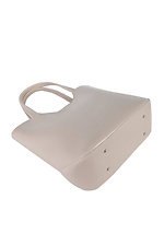 Women's large bag beige Lucherino 4008088 photo №4