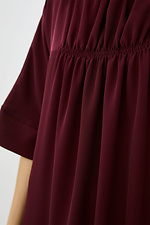 Оверсайз платье LARUSA с широкими рукавами и складками на груди Garne 3038089 фото №4