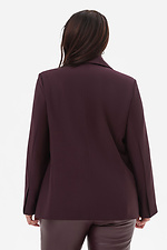 NANA bordeauxrote Jacke Garne 3044089 Foto №3