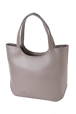 Large gray women's bag Lucherino 4008090 photo №1