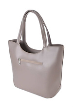 Large gray women's bag Lucherino 4008090 photo №2